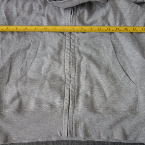 Diesel Only the Brave Gray Zip Up Sweater with Pockets Made in Bulgaria Size L - Picture 5 of 16